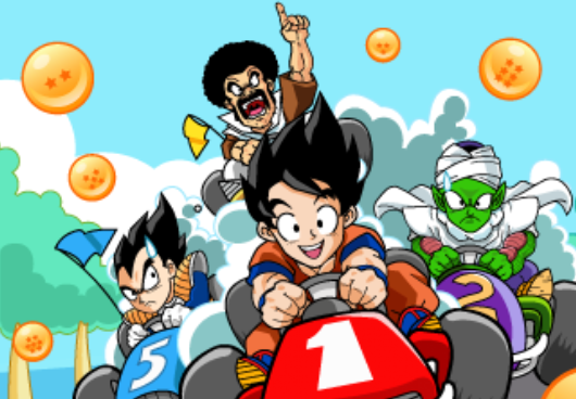 Dragon Ball Z Bumper Carts